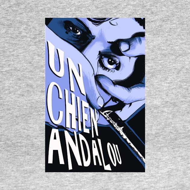 Un Chien Andalou Movie Art by PhilRayArt